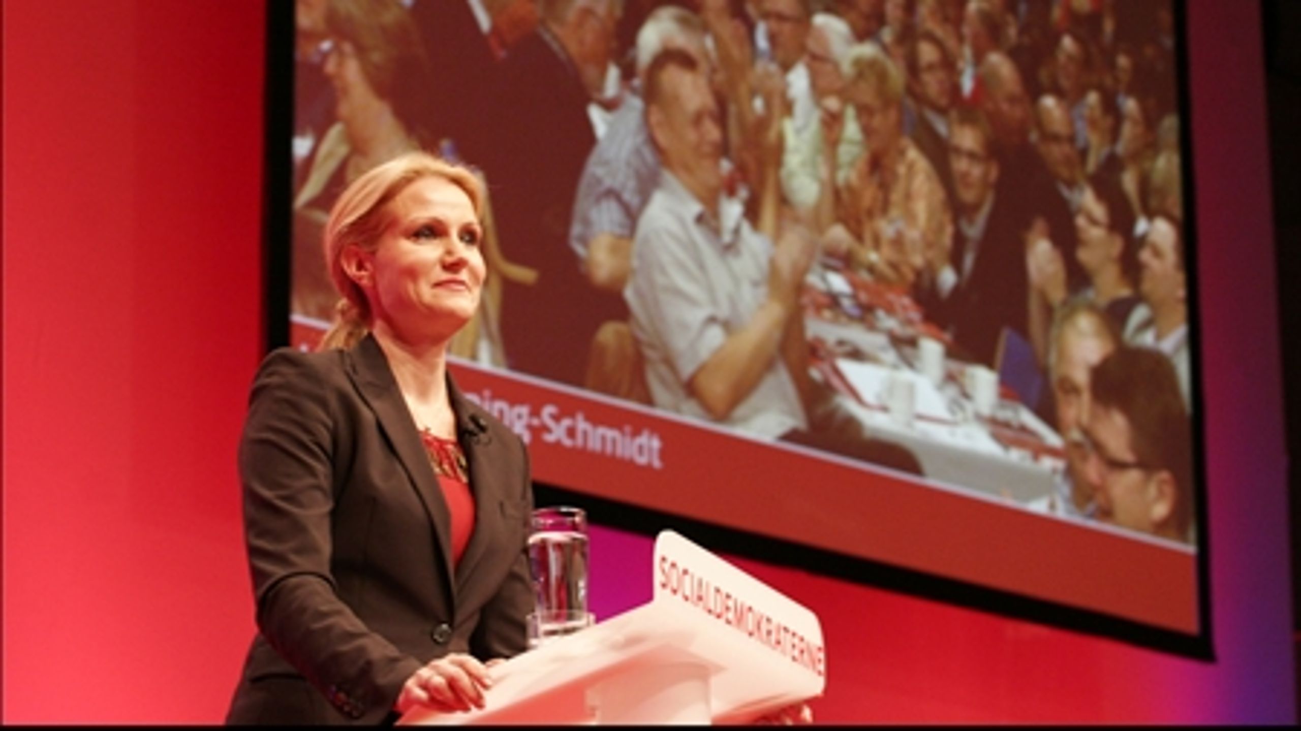 Helle Thorning-Schmidts tale på S-kongressen indeholdt ingen egentlige nyheder, men fungerede som mobilisering af baglandet.