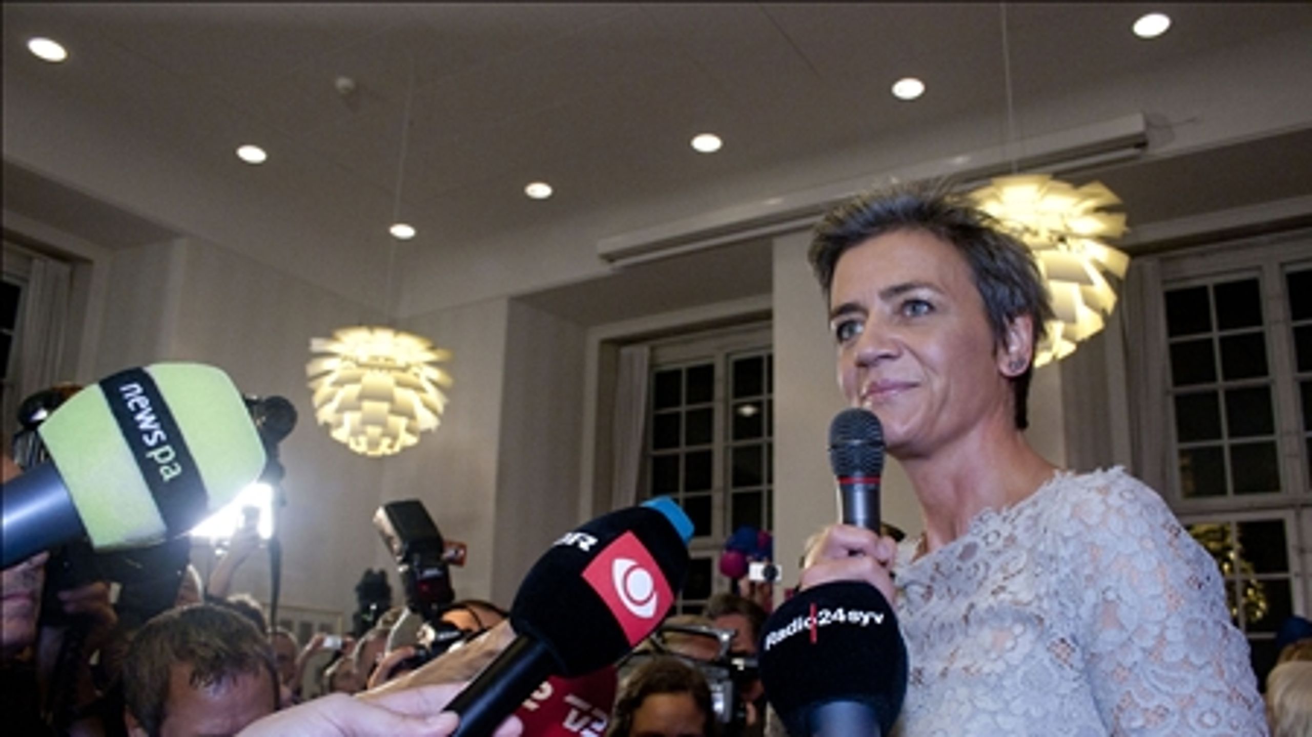 Margrethe Vestager: 
Høster nu frugten af sin målrettede valgkamp. Hendes stærke position giver hende mulighed for at presse citronen til det yderste i de hårde regeringsforhandlinger.