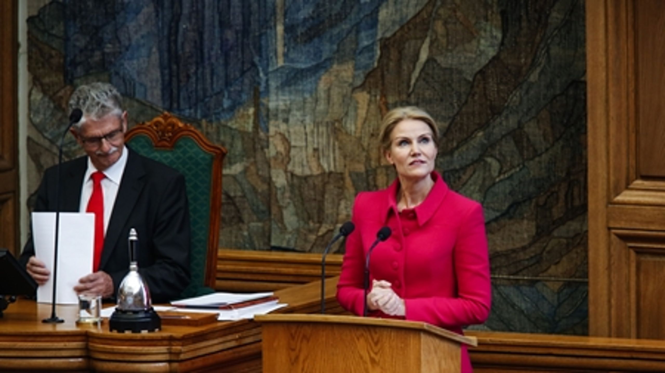 I forbindelse med Folketingets åbning den 1.oktober fremlagde regeringen lovkataloget for det kommende år.