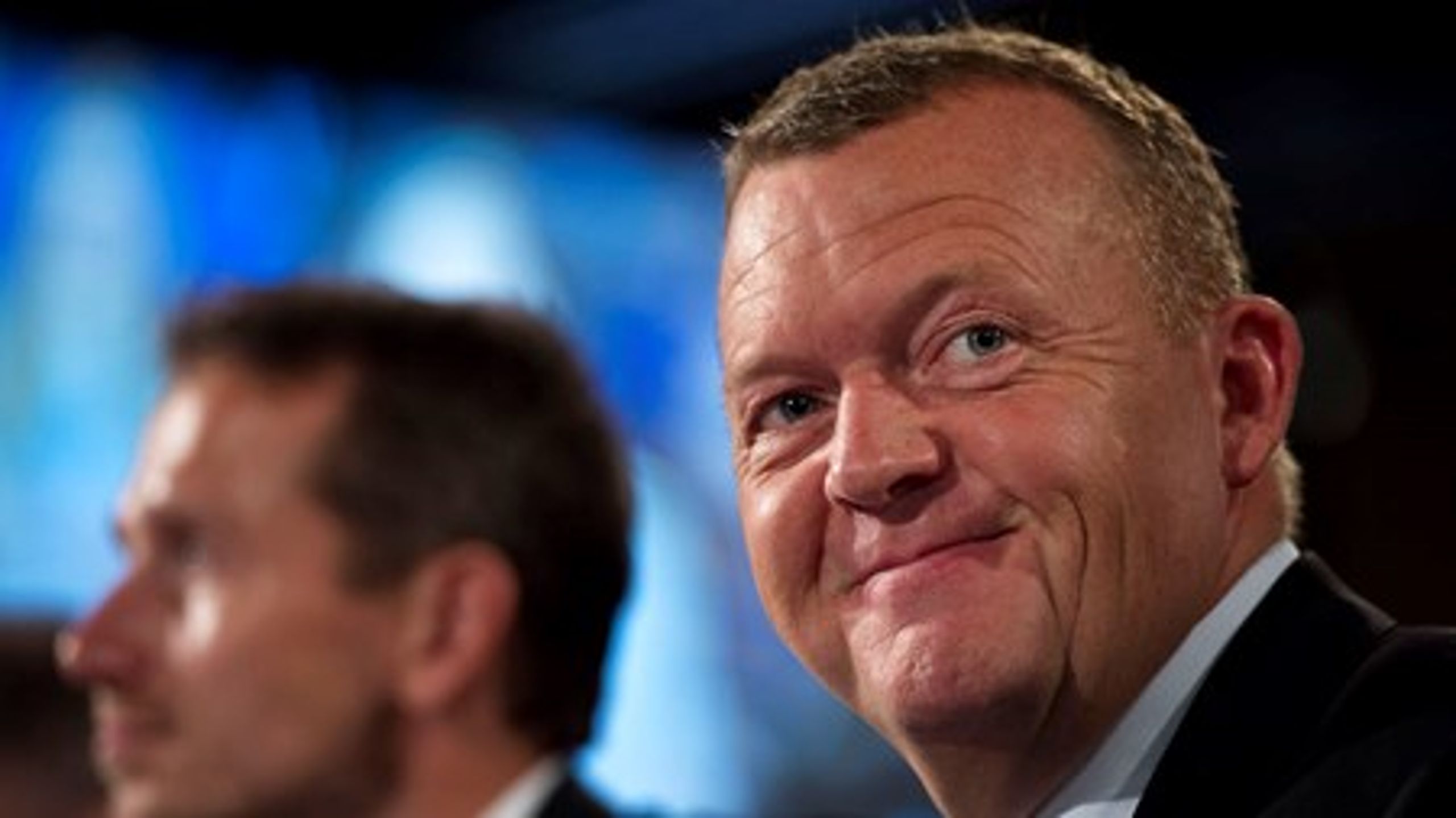 Venstre kørte valgkampen i stilling, da formand Lars Løkke Rasmussen præsenterede nogle af partiets mærkesager på landsmødet i Herning.