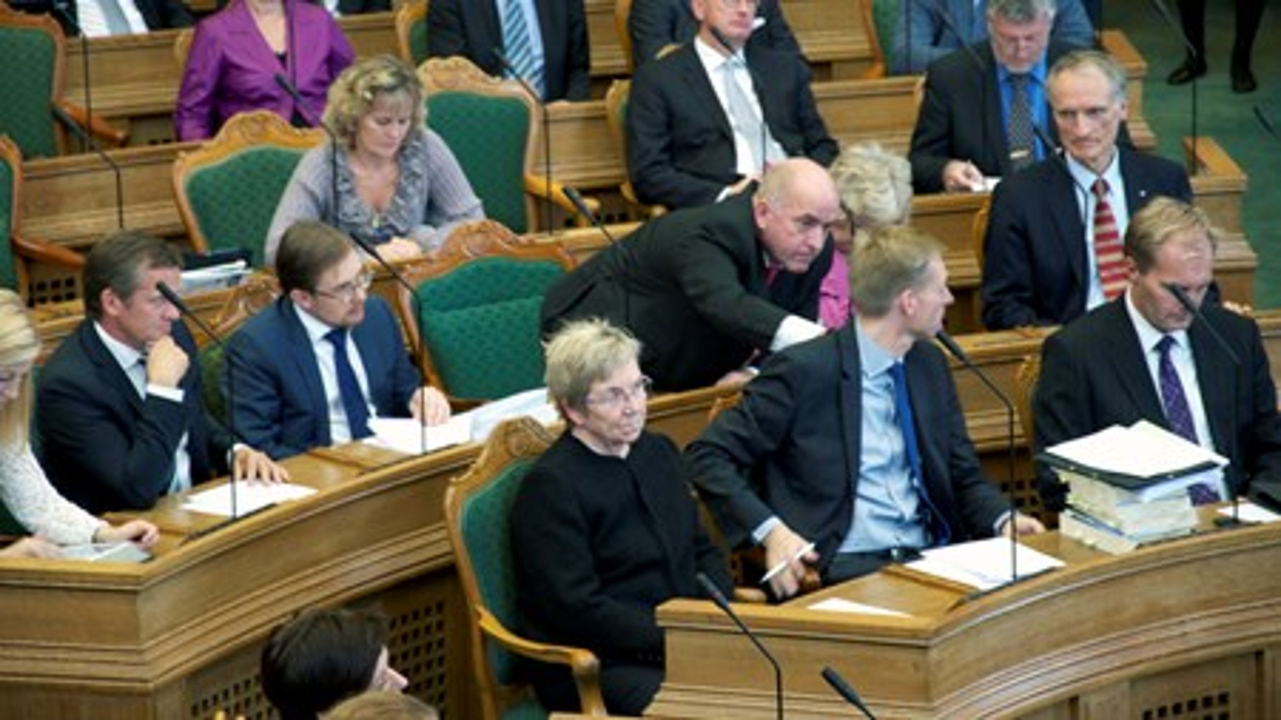 Regeringen har fremrykket førstebehandlingen af de nye asylregler&nbsp;i Folketinget.