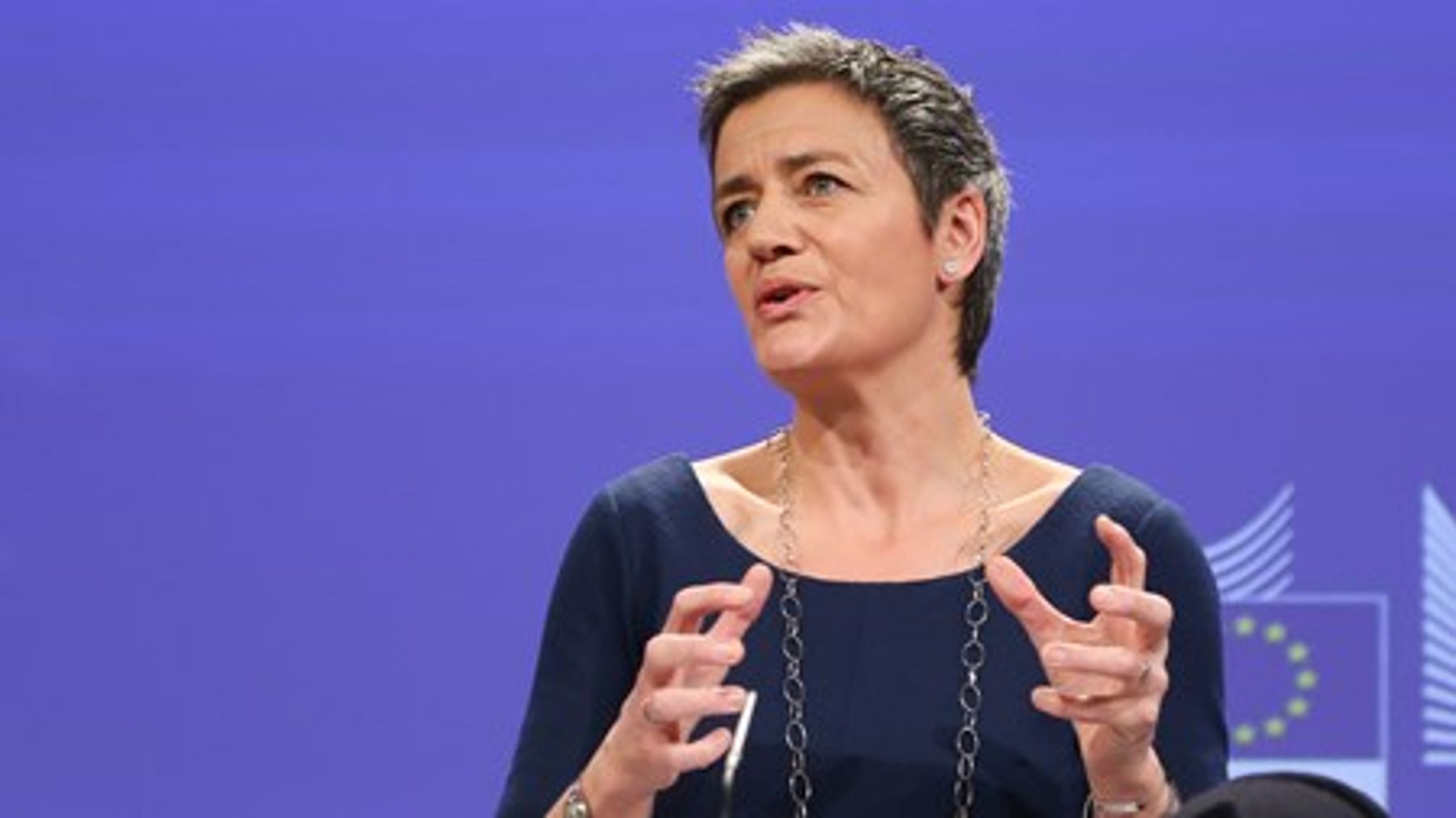 Vil EU's konkurrencekommissær Margrethe Vestager i denne uge præsentere Google for et anklageskrift i en sag, der har været undervejs i årevis? Det er et hedt emne i Bruxelles lige nu.