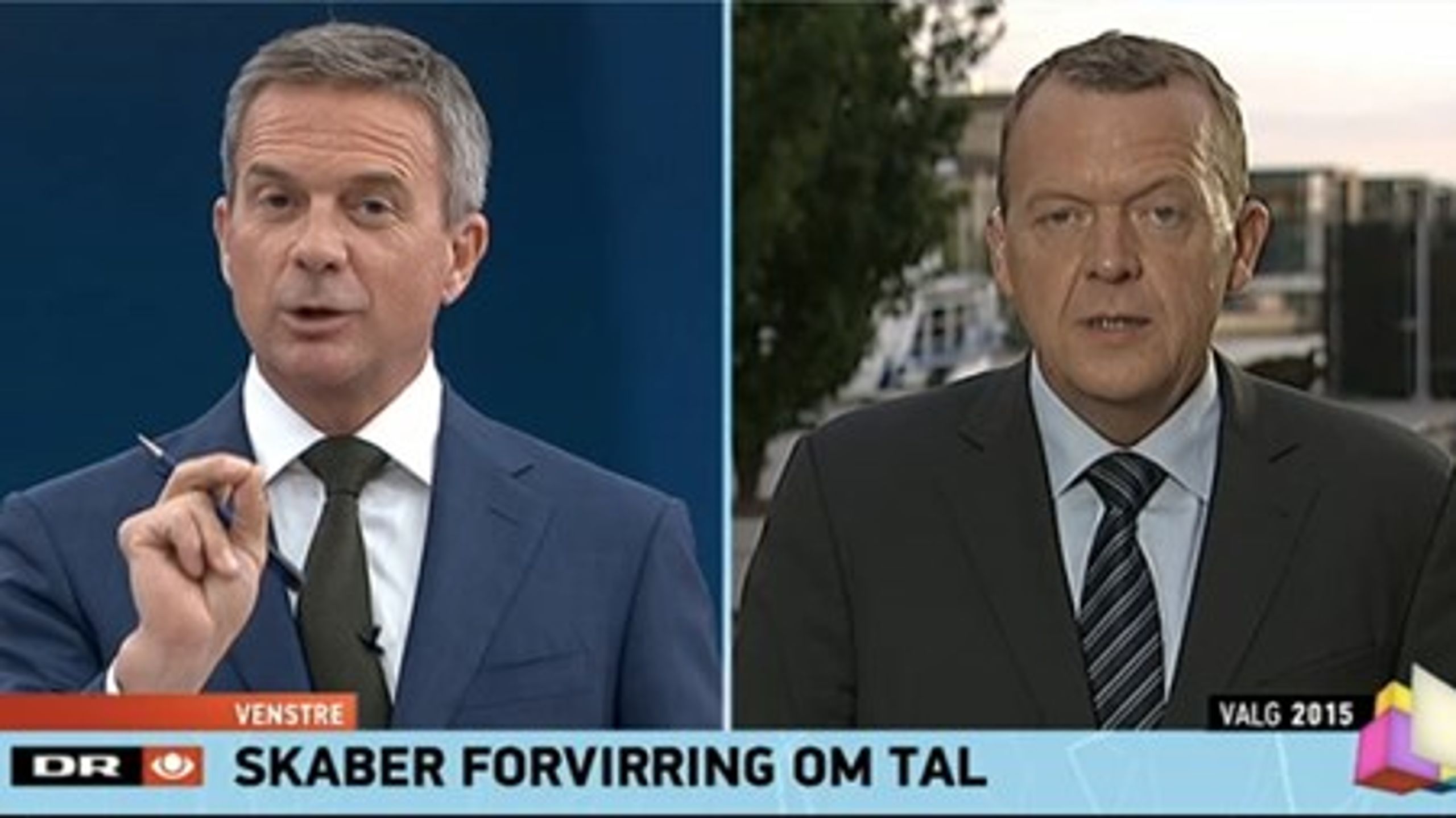 Kim Bildsøe Lassen udfrittede tirsdag aften&nbsp;Lars Løkke Rasmussen om asyltallene.