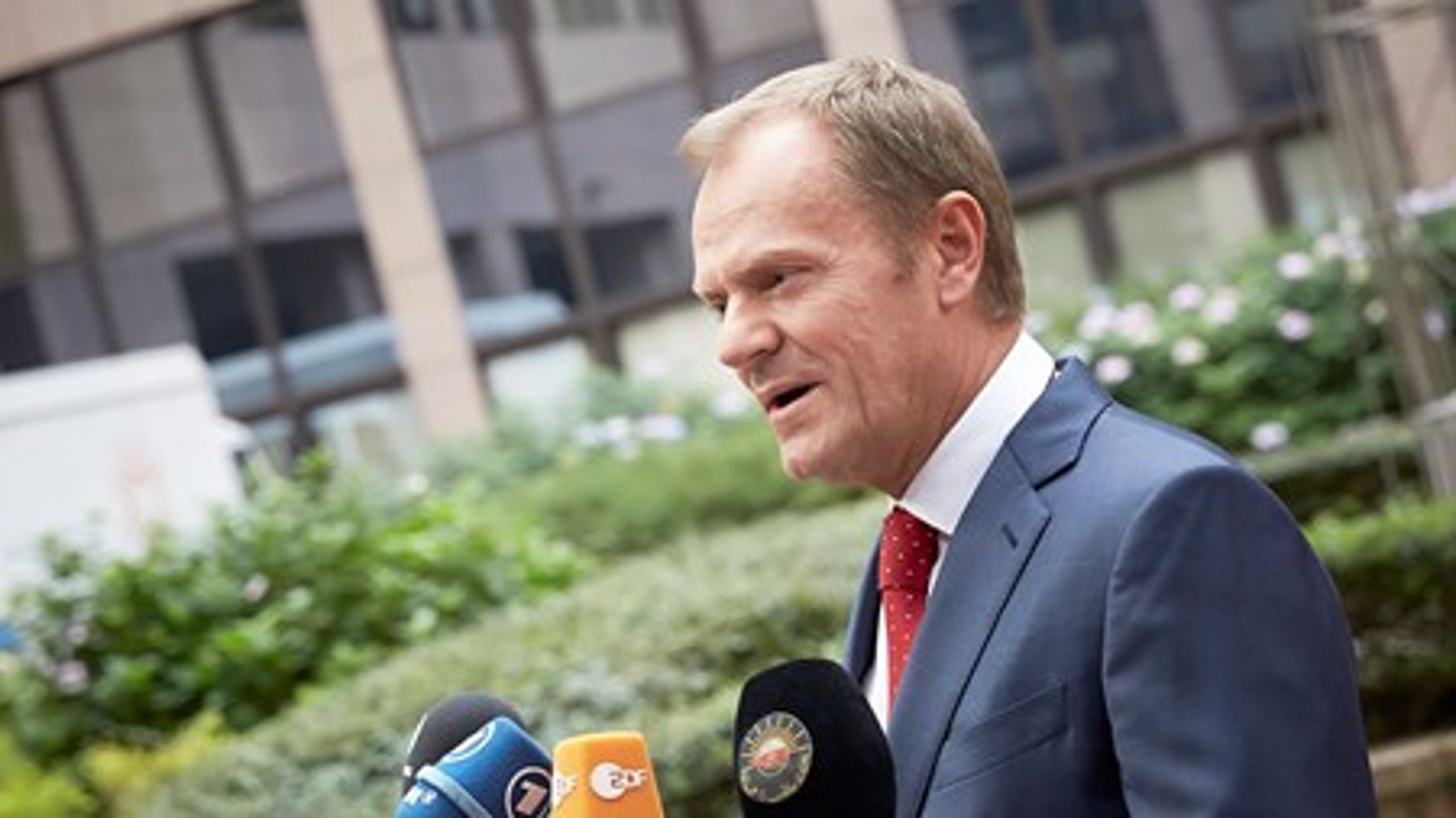 Formanden for Det Europæiske Råd, Donald Tusk, vil have EU's stats- og regeringschefer til at tage en diskussion om fælles europæisk grænsekorps på torsdagens topmøde.