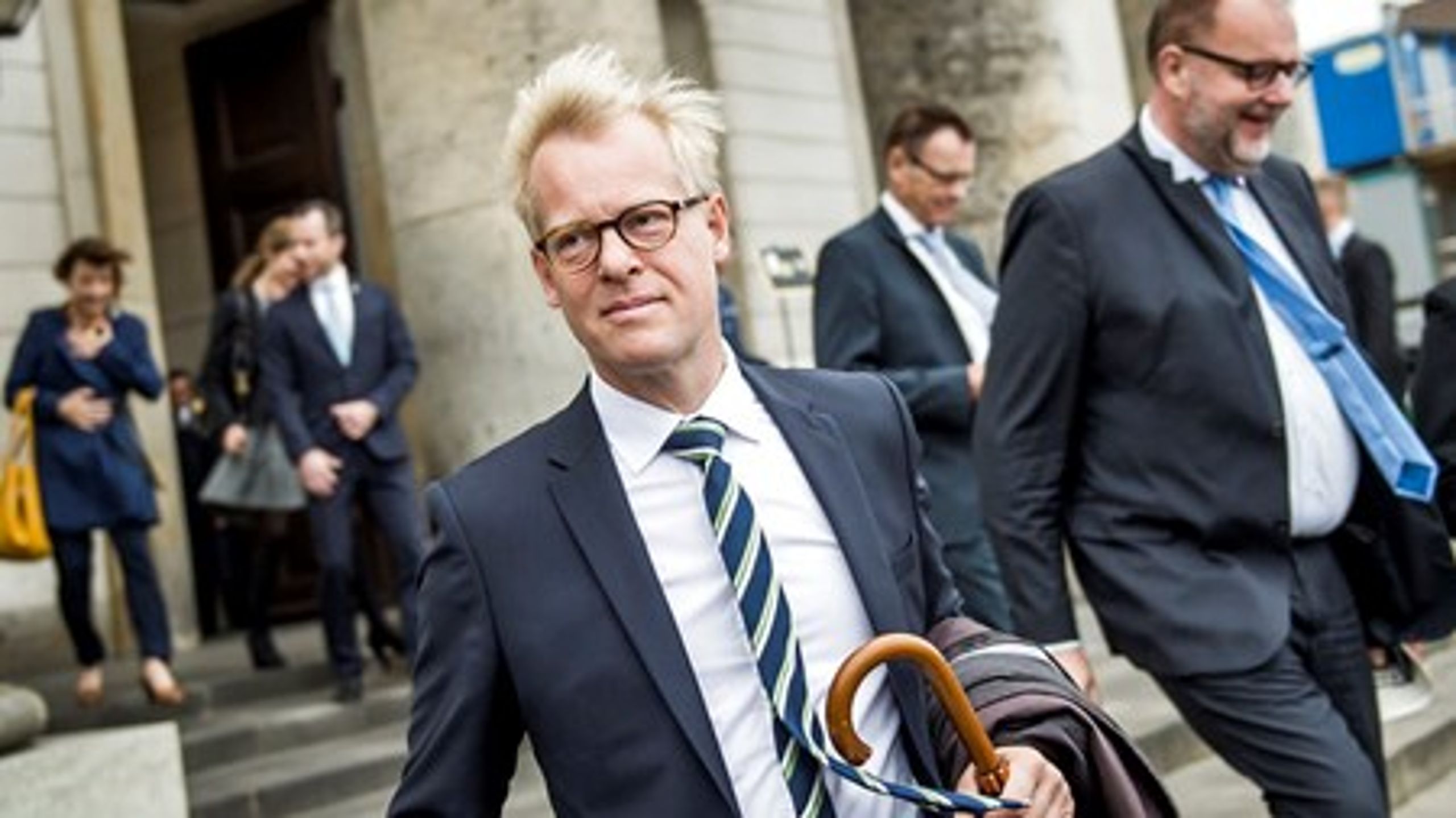 Tidligere forsvarsminister Carl Holst er Venstres nye kirkeordfører.&nbsp;