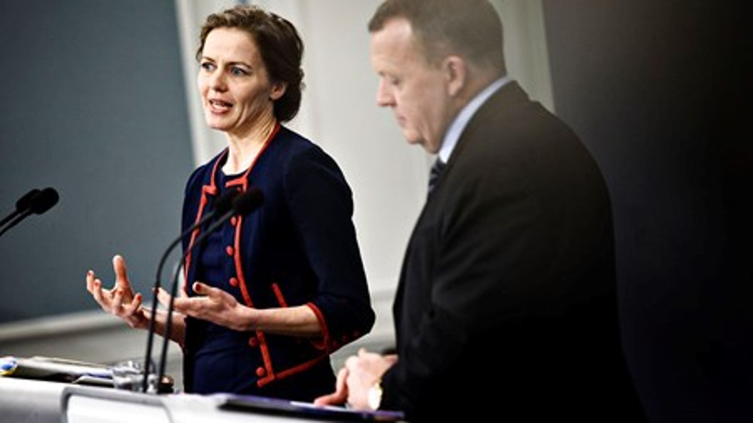 Undervisningsminister Ellen Trane Nørby: Elev-snyd skal have konsekvenser.