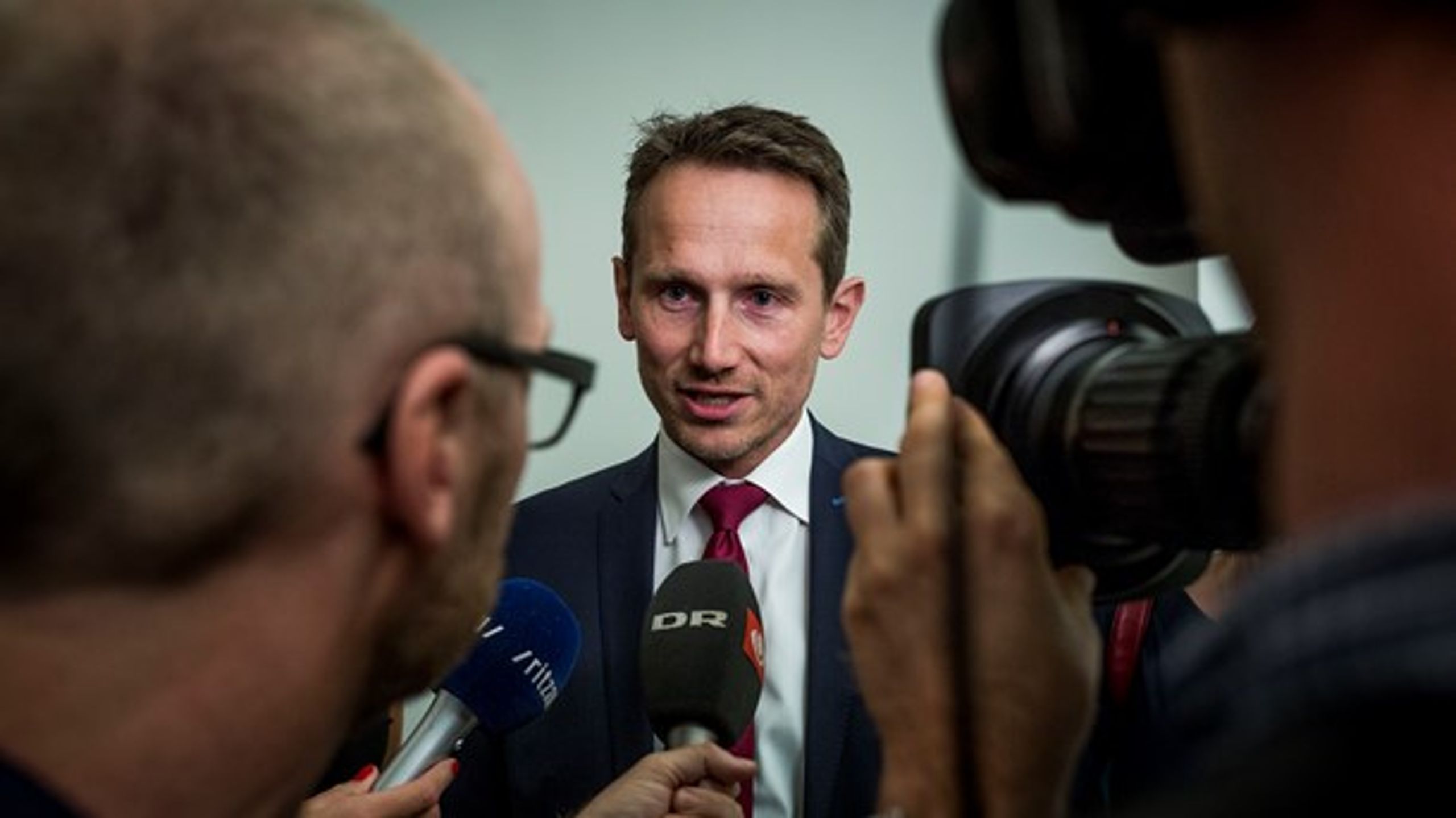 Finansminister Kristian Jensen (V) kan se frem til en travl uge, hvor regeringens finanslovsudspil fremlægges.