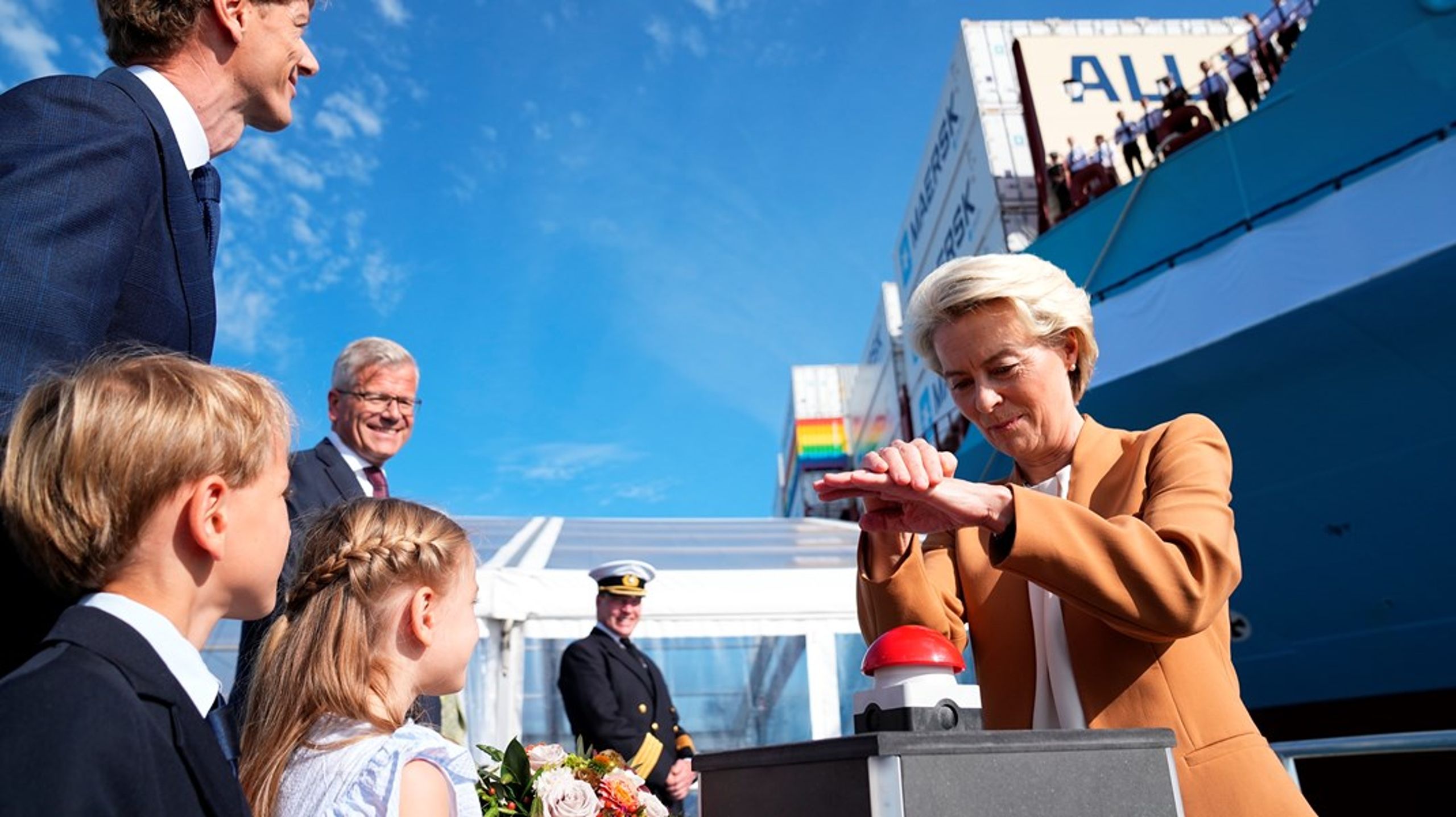 Vi kan være stolte af, at de danske rederier går forrest.
Det så vi blandt andet tydeligt demonstreret, da Kommissionspræsident Ursula von der Leyen var i København for at navngive skibet Laura Mærsk, skriver Anne H. Steffensen.