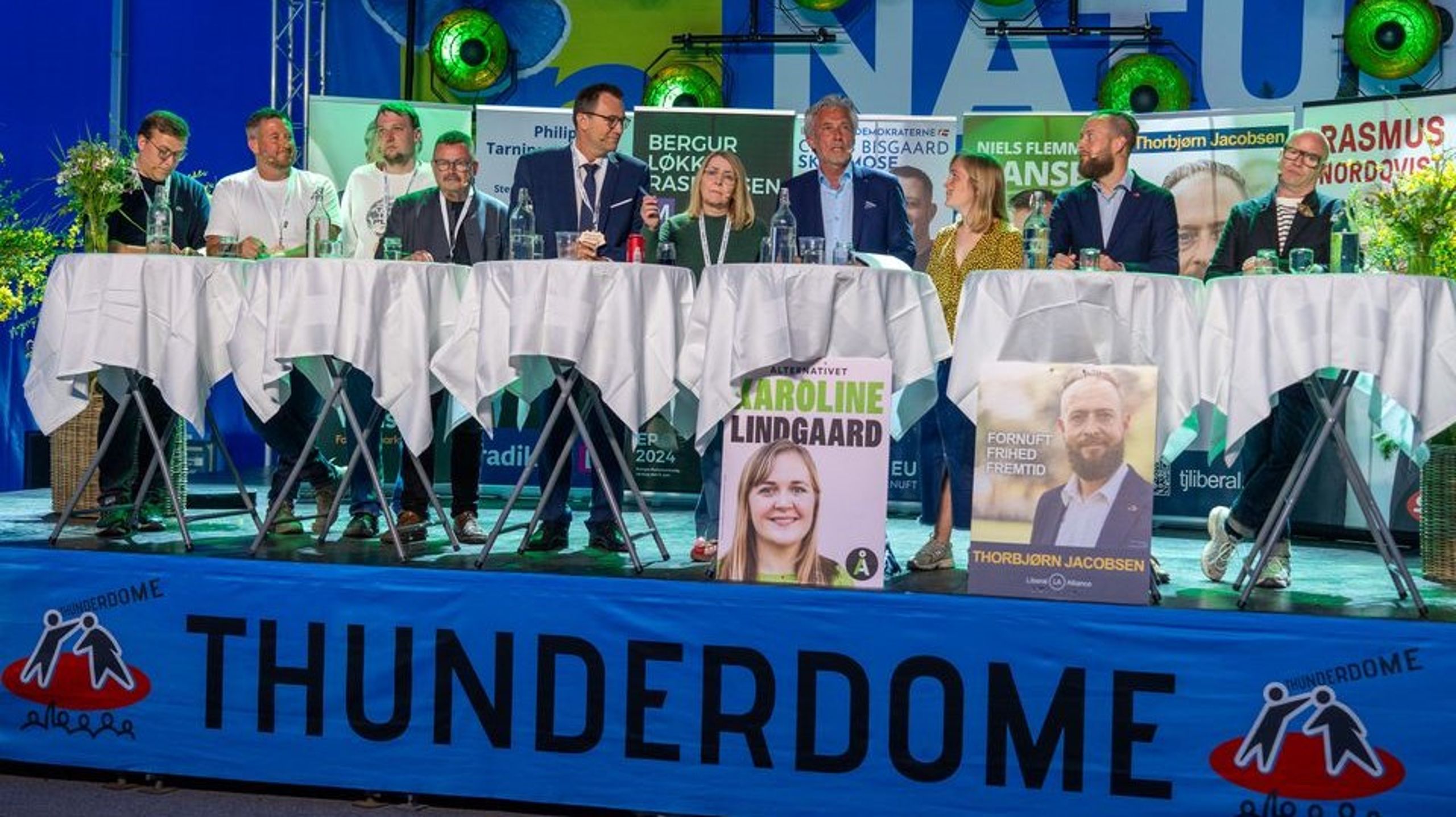 En række profilerede kandidater til EU-valget debatterer natur og miljø på Naturmødet i Hirtshals.&nbsp;
