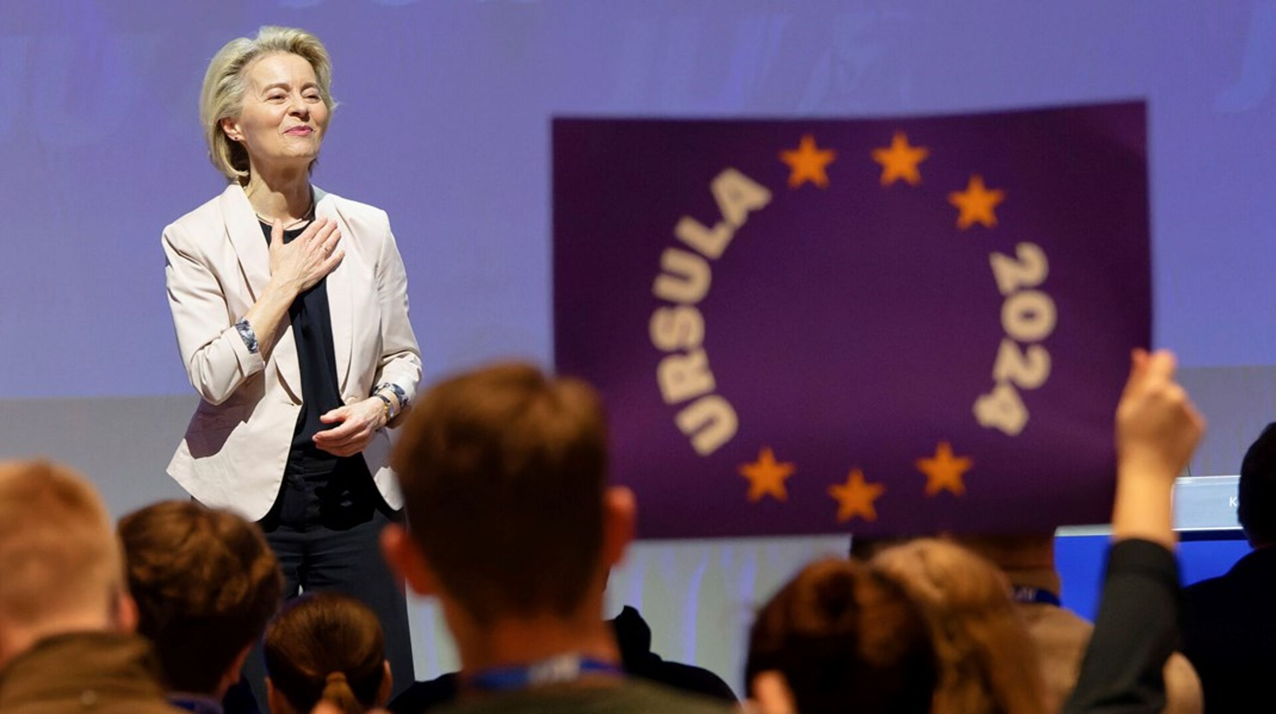 Ursula von der Leyen har ført intensiv kampagne for at bevare sin plads i toppen af EU-Kommissionen.