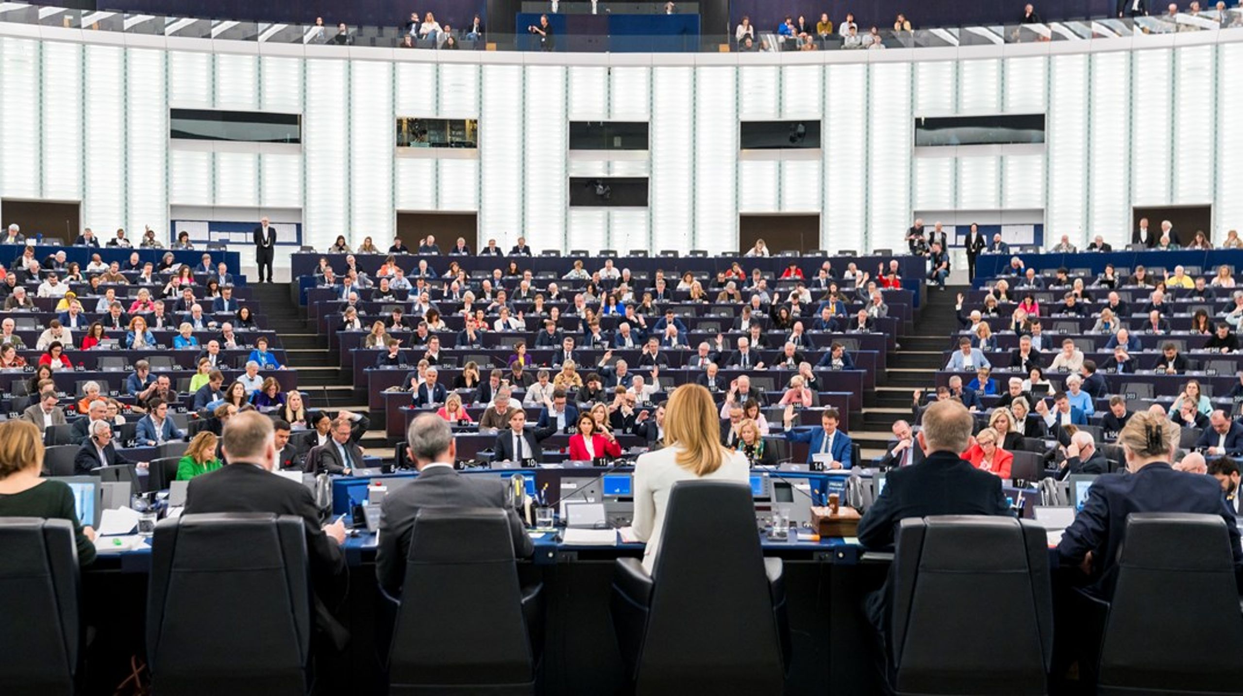 Det første plenarmøde i den nye valgperiode foregår fra 16. juli i Strasbourg.