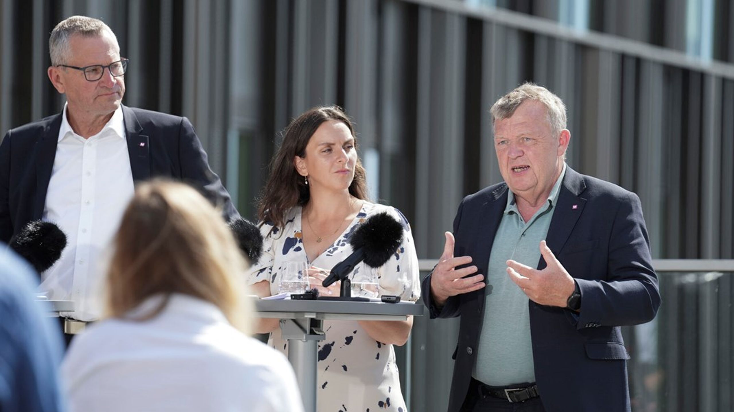 Formand Lars Løkke Rasmussen, politisk ordfører Monika Rubin og gruppeformand Henrik Frandsen sætter fokus på faldende fødselsrater og&nbsp;forslår familiepolitisk reform til sommergruppemøde<br><br>