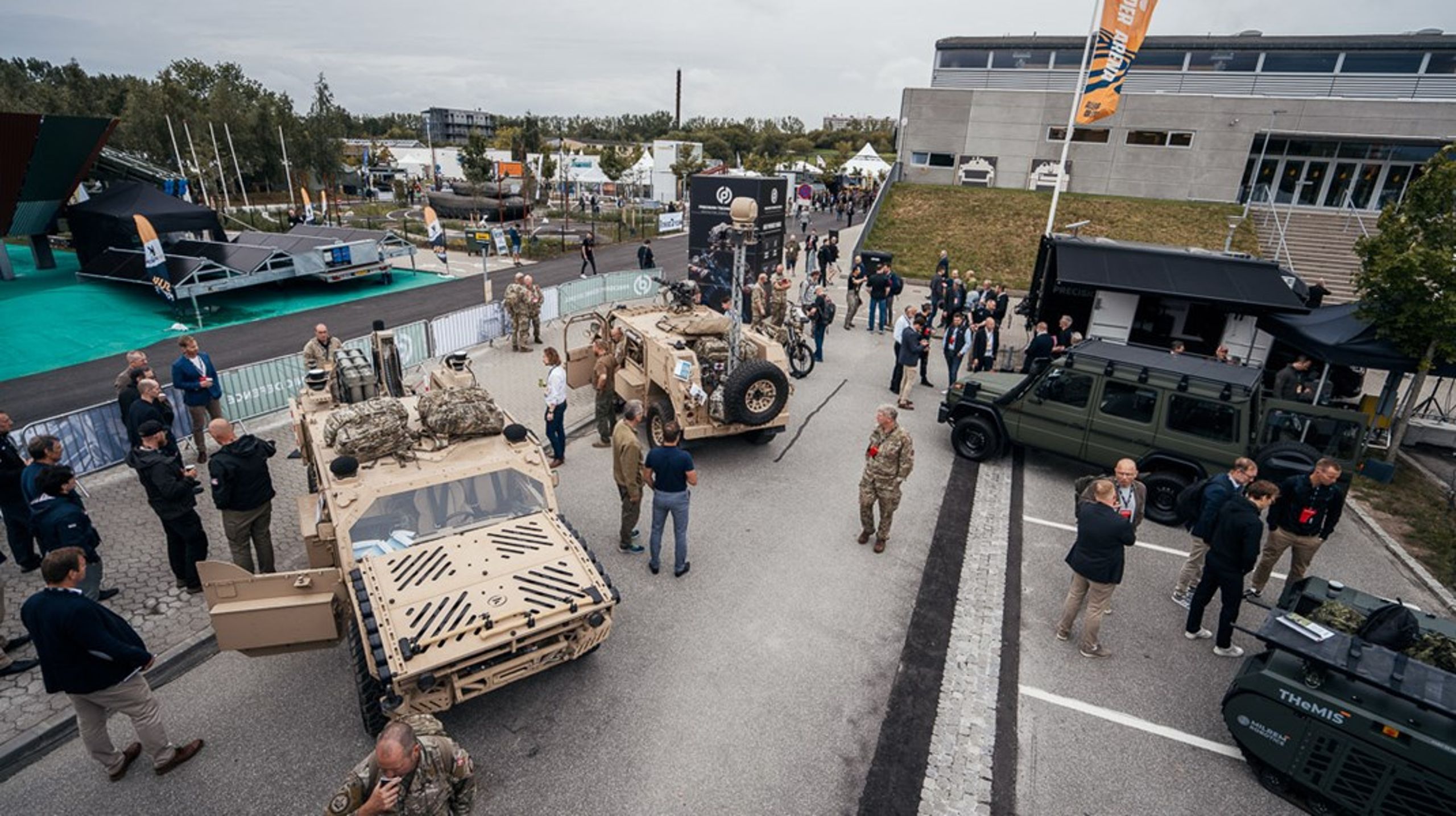 Til DALO Industry Days i Ballerup samles Forsvaret og&nbsp;den forsvarsrelateret industri på én stor messe.