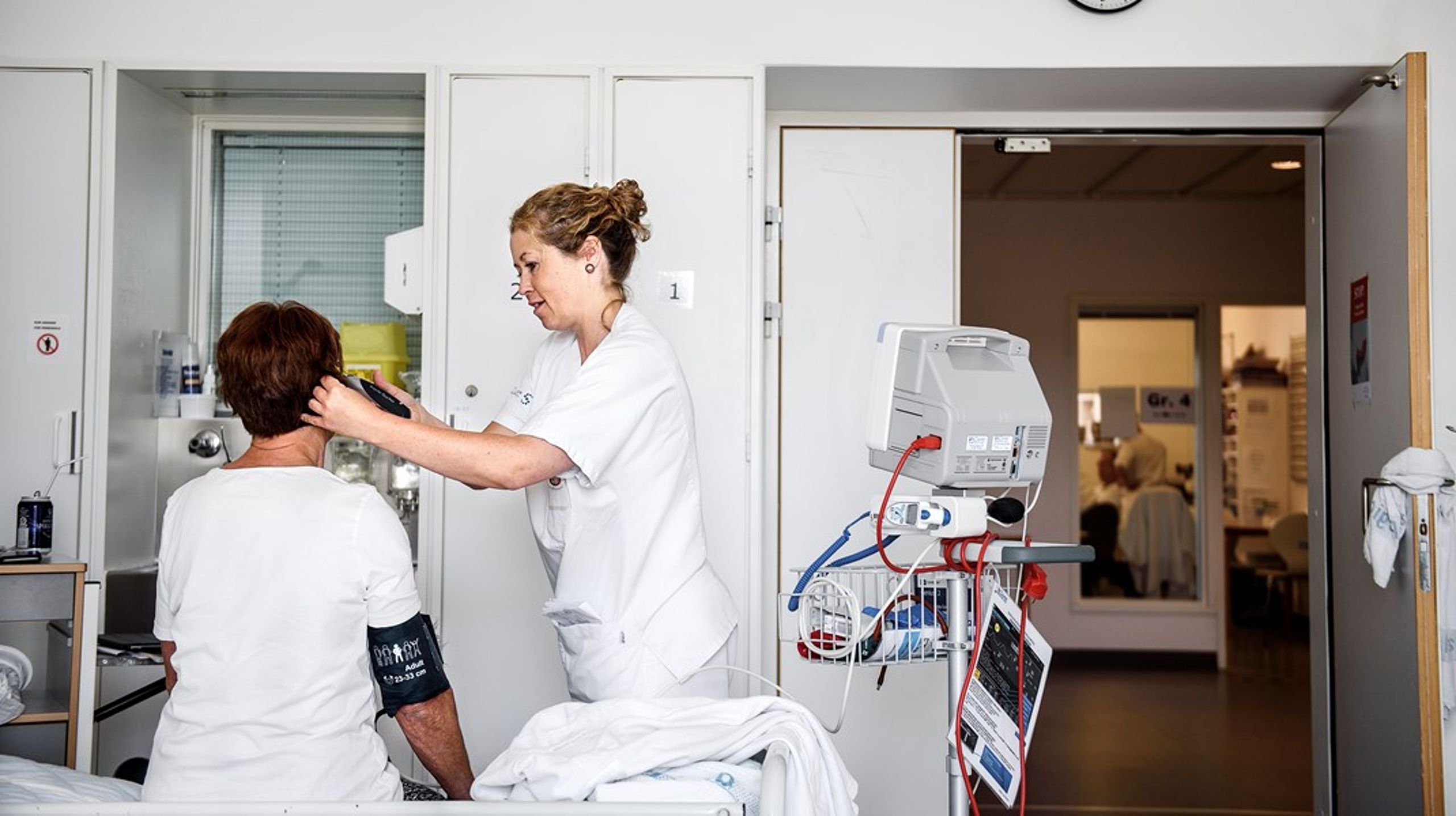 Det handler alt for sjældent om patienterne, og hvordan grænsedragningerne vil påvirke dem, skriver Claus Richter. (Arkivfoto)<br>