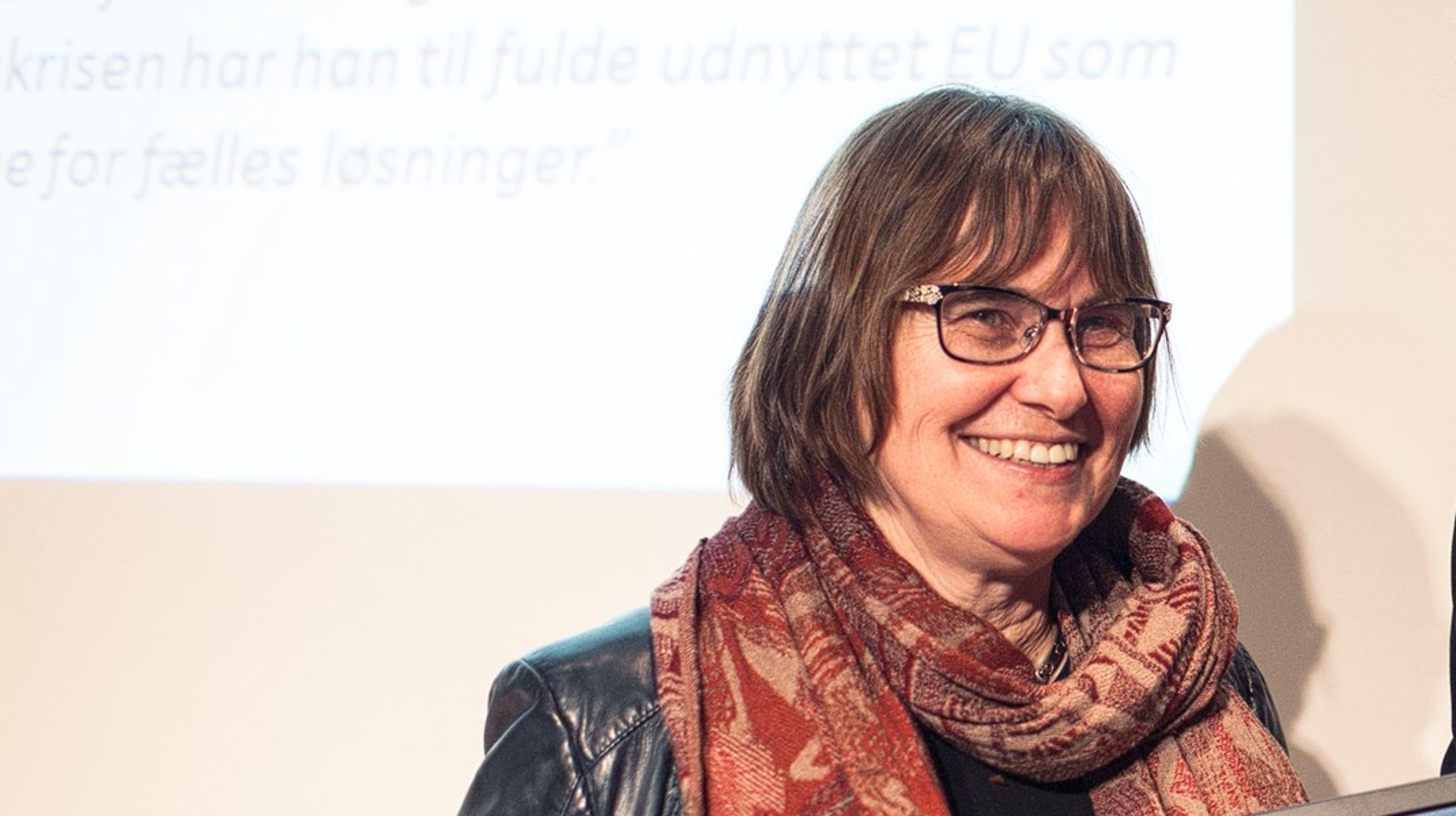 Anne E. Jensen var medlem af&nbsp;Europa-Parlamentet i perioden fra 1999-2014.