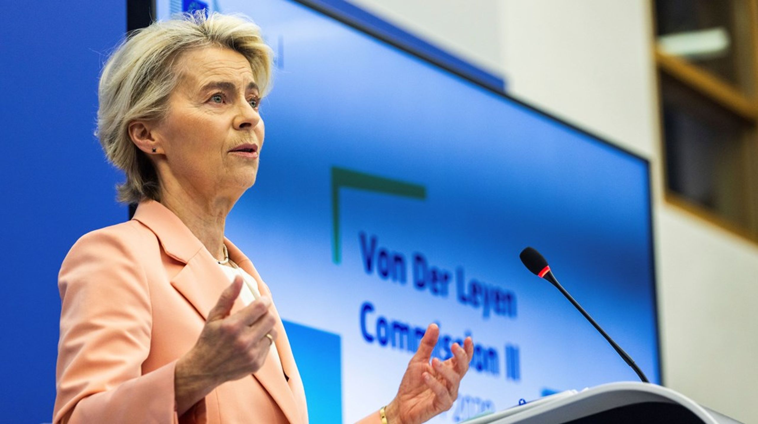 Kommissionsformand Ursula Von Der Leyen præsentere tirsdag sit nye hold af kommissærer. Denne gang er det en af de ledende næstformænd, som får ansvaret for beskæftigelsesområdet i EU.&nbsp;