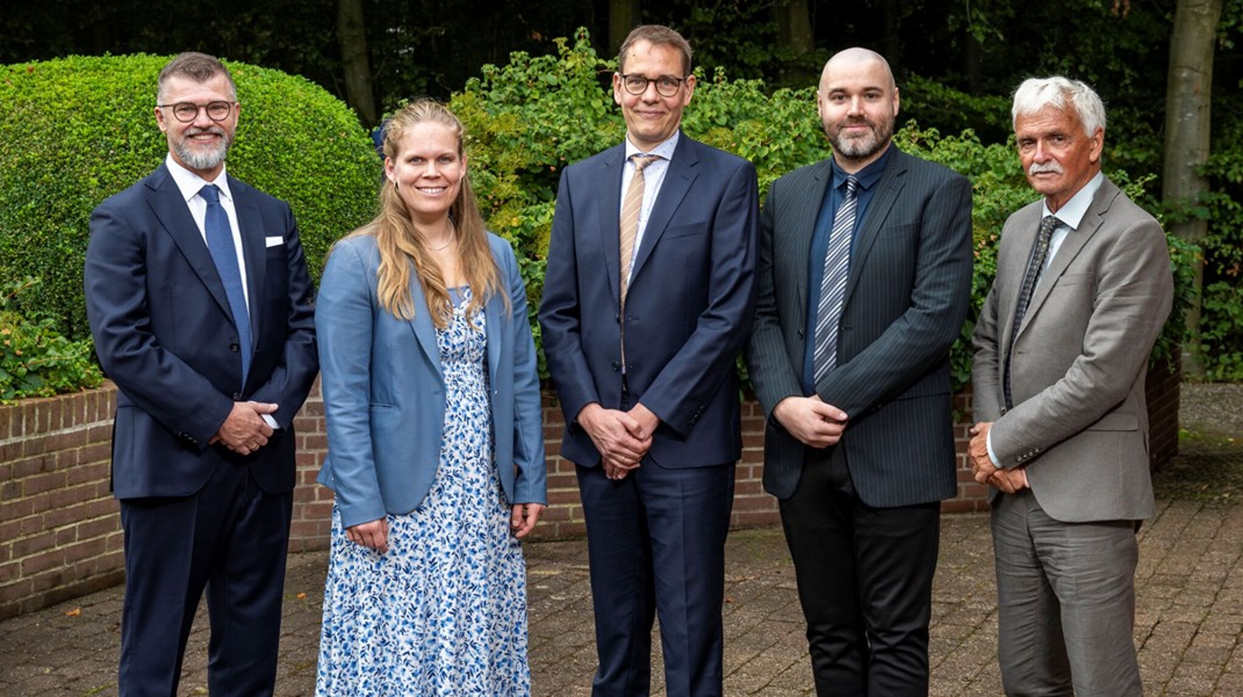 Niels Jessen,&nbsp;Ruben Pauwels,&nbsp;Anna Korsgaard Berg og&nbsp;Søren Dalgaard modtager priser fra&nbsp;Bagger-Sørensen Fonden.