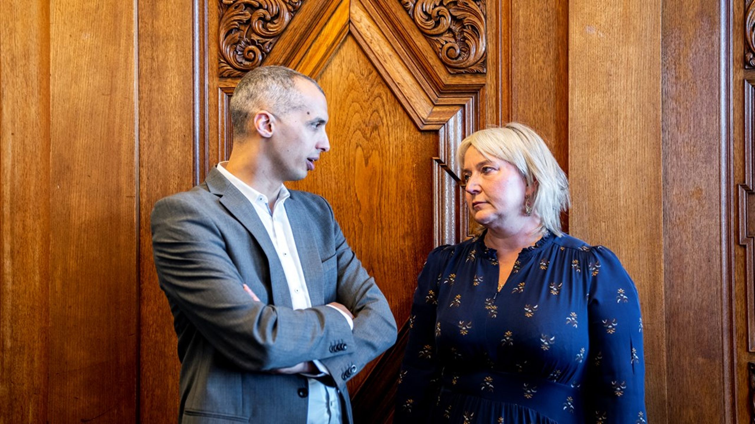 Uddannelses- og forskningsminister Christina Egelund (M) og undervisningsminister Mattias Tesfaye (S) skal forhandle om store uddannelsespolitiske reformer henover efteråret.