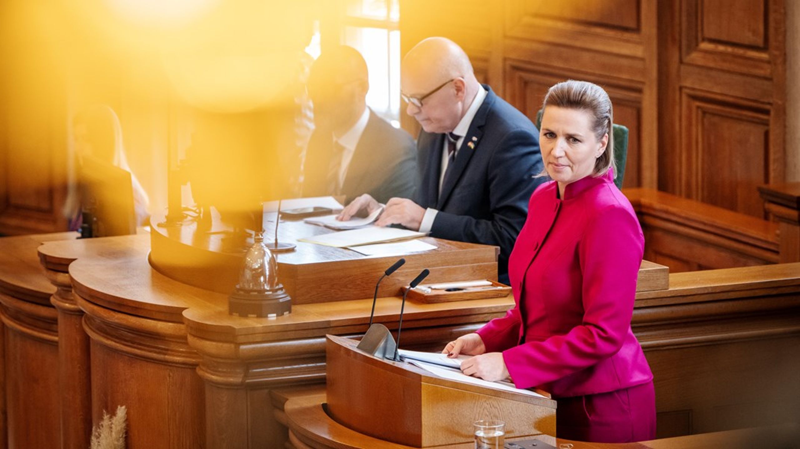 Statsminister Mette Frederiksen (S) tog tirsdag hul på et ny folketingssamling i SVM-regeringens andet leveår.&nbsp;