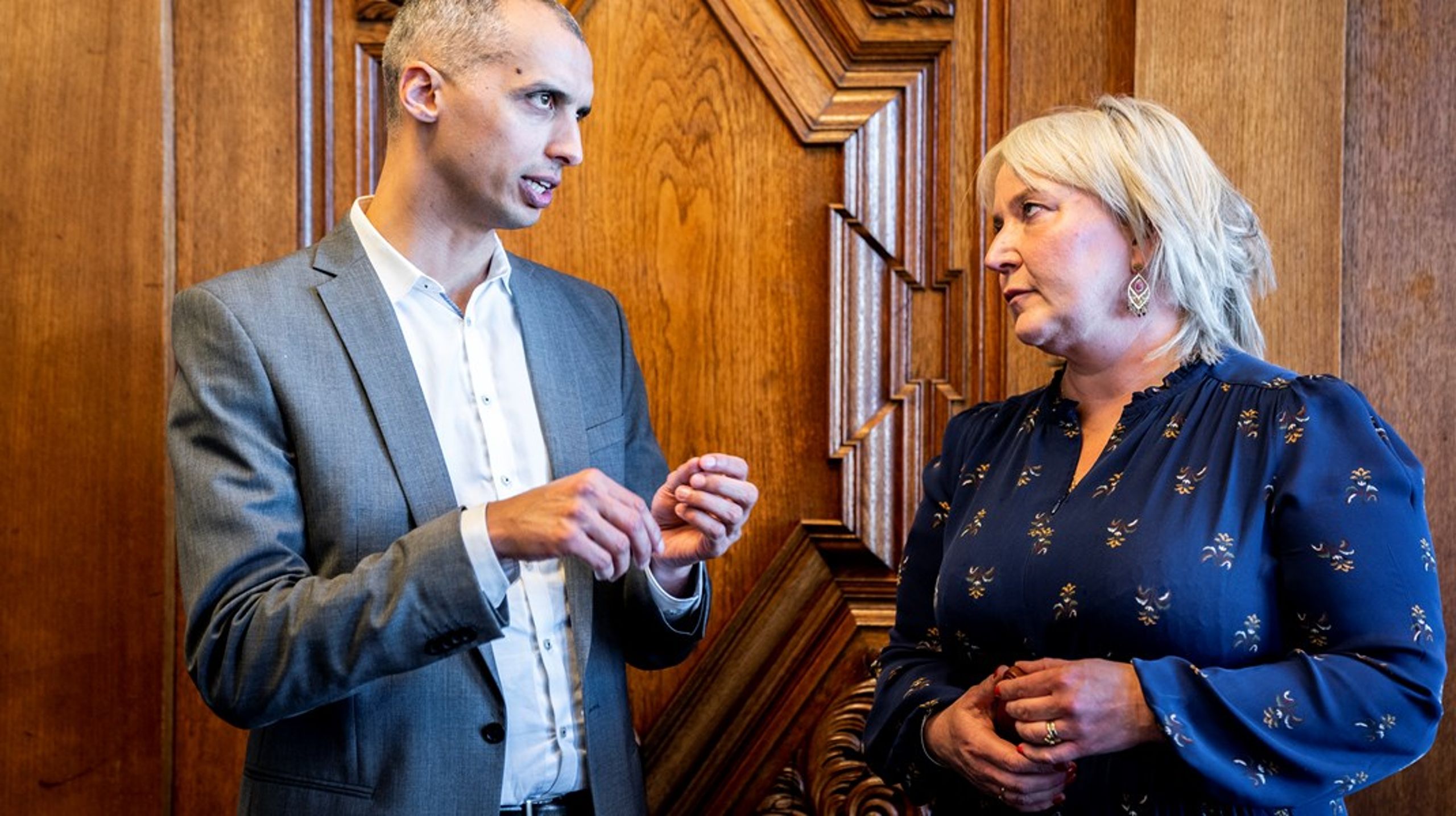 Undervisningsminister Matthias Tesfaye (S) og uddannelses- og forskningsminister Christina Egelund (M) præsenterer snart to afgørende uddannelsesreformer.