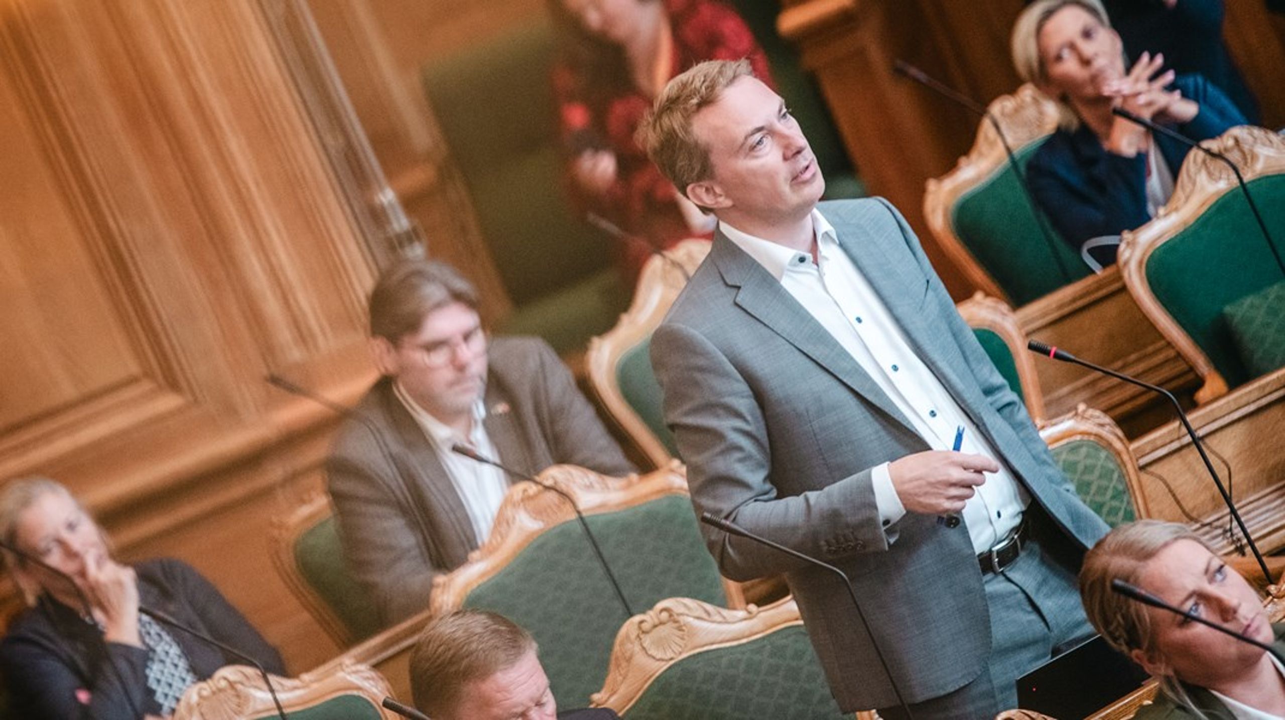 Vi har brug for en regering, som danskerne kan være stolte af, som de kan føle sig ledt af, og som de kan se sig som en del af, fuldstændig som det var tilbage for 20 år siden med Anders Fogh, sagde&nbsp;Morten Messerschmidt.