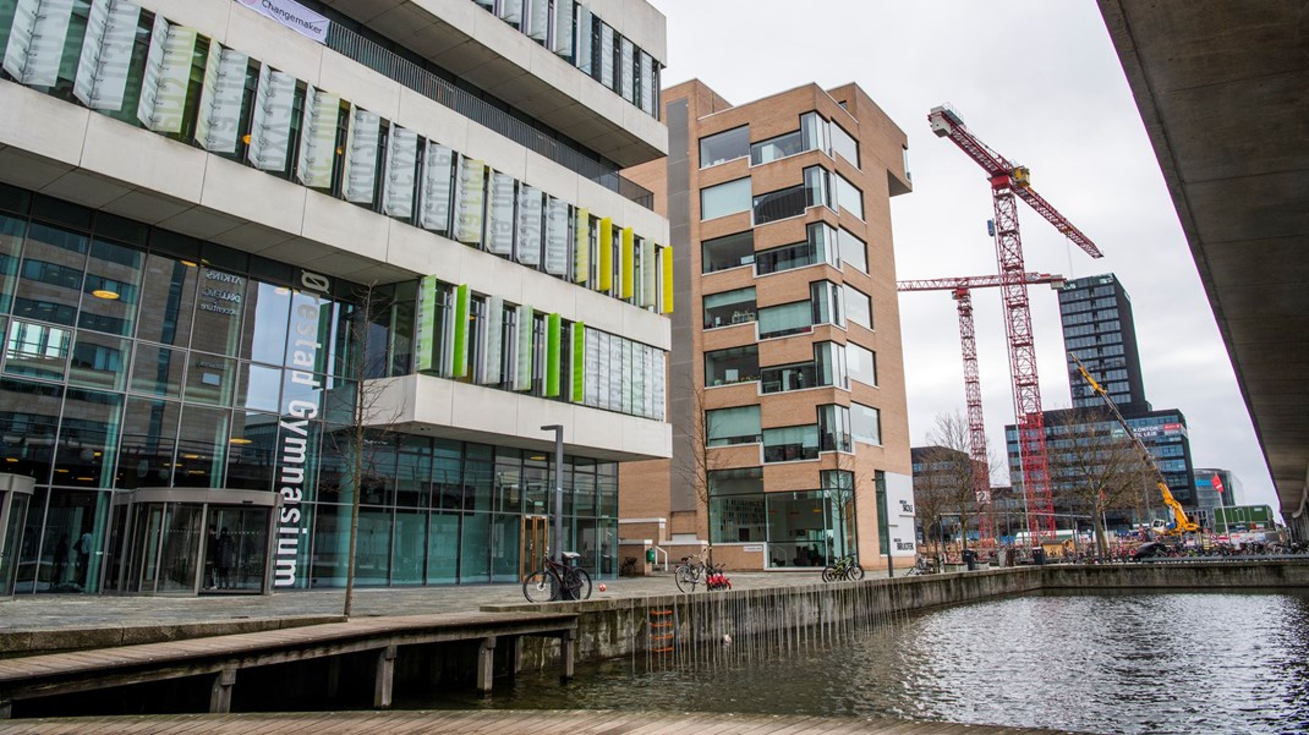 Ørestad Gymnasiums lokaler åbnede i 2007, og skolen er landets første fuldt&nbsp;digitale gymnasium.