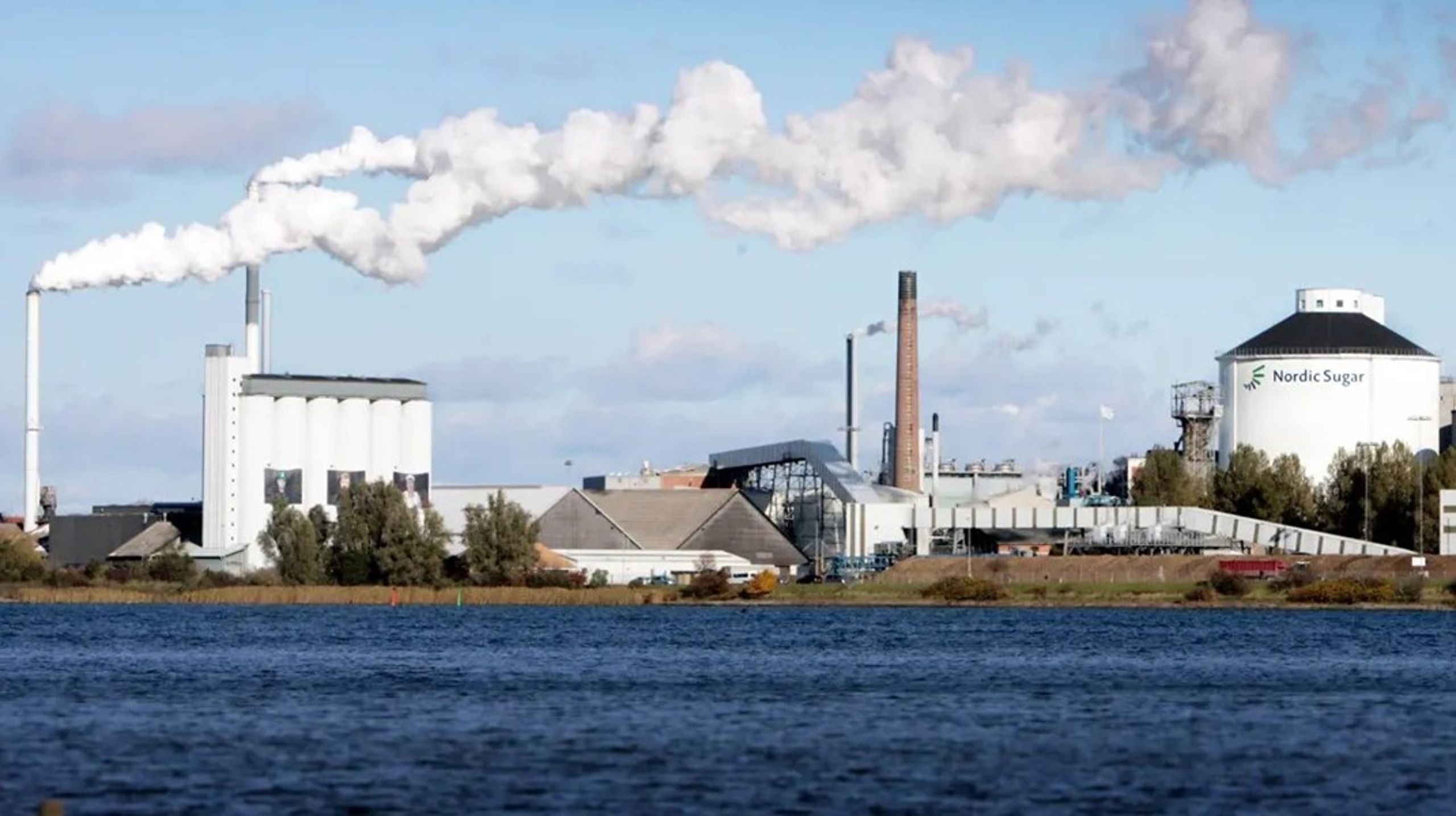 Nordic Sugers to fabrikker i Nakskov og Nykøbing Falster er de eneste, der er koblet på den nye gasledning til Lolland-Falster. Arkivfoto.&nbsp;