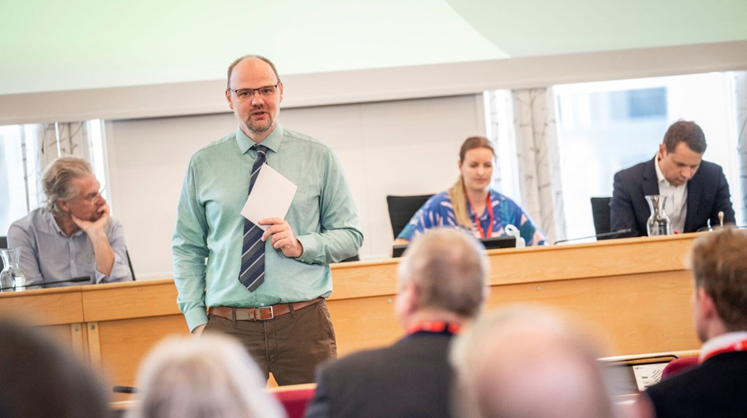 Søren Sand Kirk har stået i spidsen for Danske Byggefag som direktør&nbsp;siden marts 2024. Han kom fra en stilling som public affairs chef i fagforeningen NNF.