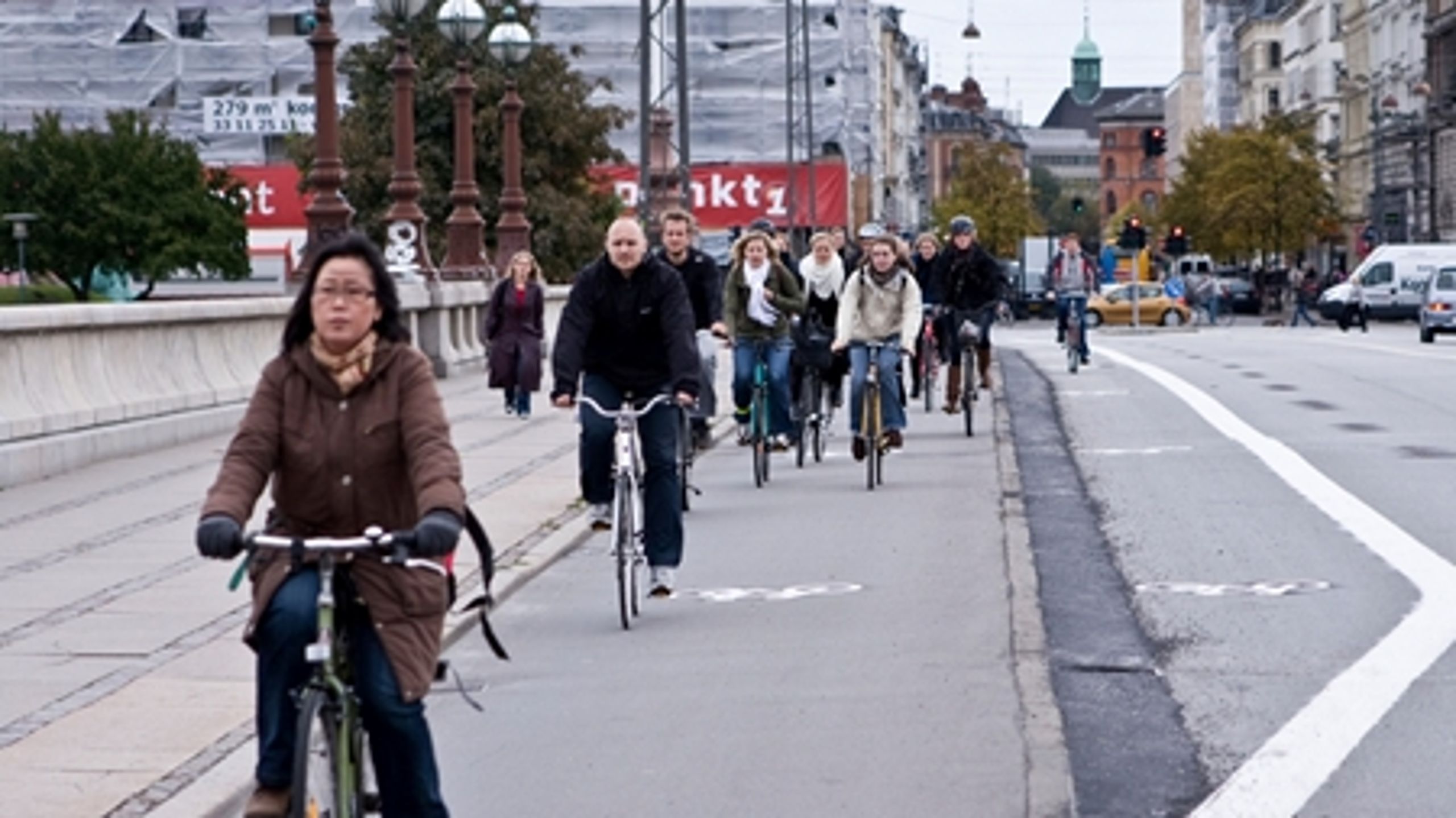 Fra 1. oktober og tre m&#229;neder frem er N&#248;rrebrogade i K&#248;benhavn fortrinsvist til cyklister, g&#229;ende og busser.