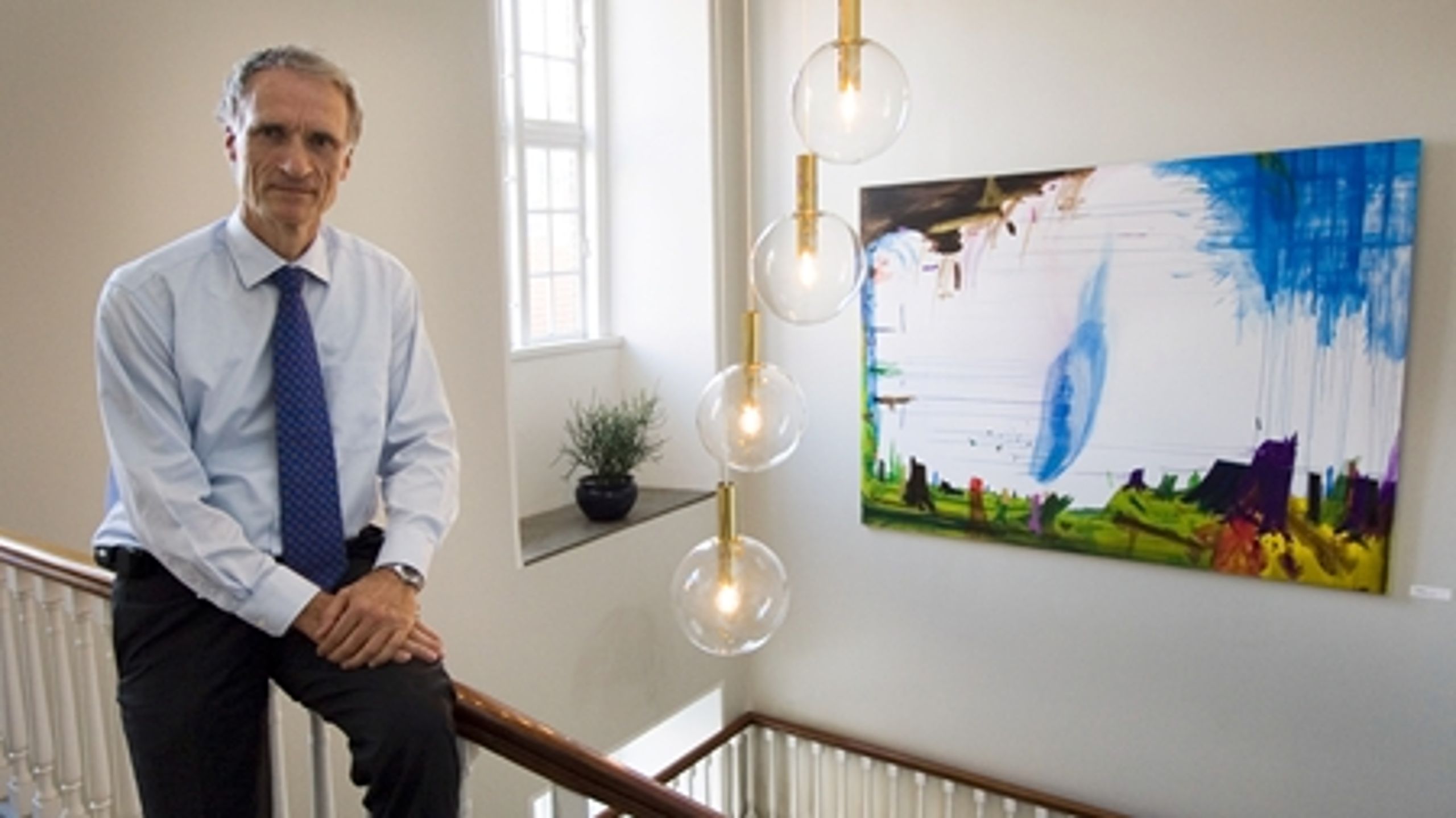 Bertel Haarder forventer, at udgifterne til den danske folkeskole vil blive ved med at stige.