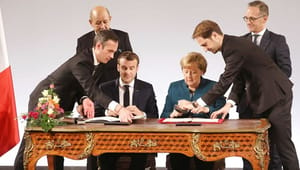 Ny fransk-tysk traktat: Merkel og Macron forsøger at berolige et Europa i oprør