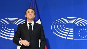 Højt spil fra Macron: Satser på Europa som rygrad i sin valgkampagne 