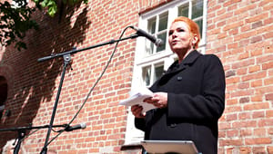 Inger Støjberg afholder pressemøde om sin politiske fremtid
