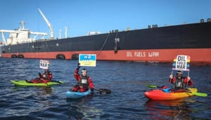 Greenpeace anker dom efter “abnormt stor” bøde for forsøg på at blokere russisk olieskib 