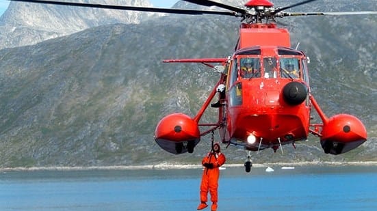 DF vil give Air Greenland redningshelikopter-kontrakt