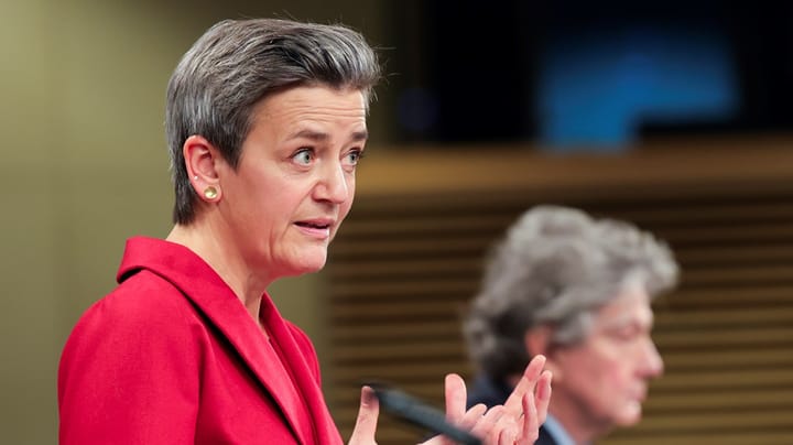 Efter chok-exit: Vestager overtager opgaver fra vigtig kommissærpost