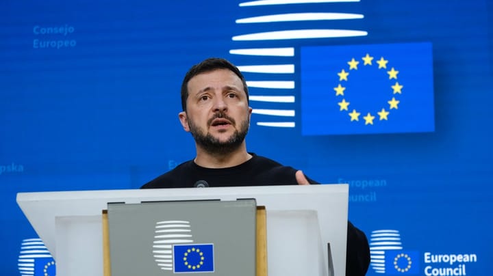 Zelenskyj beder EU gøre sin sejrsplan til virkelighed: “Den afhænger af jeres vilje” 