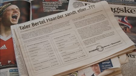 Små handelsskoler i krig med Bertel Haarder